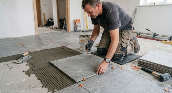 Coût de la pose de carrelage : guide détaillé au m²