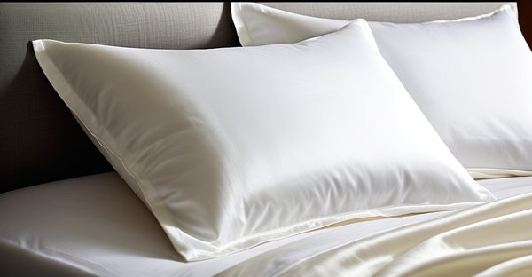 Taie de traversin en pure soie : douceur et luxe assurés