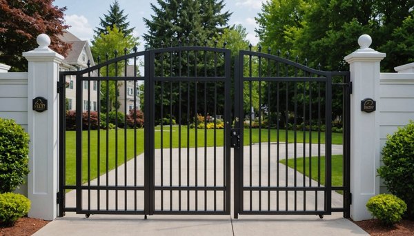 Personnalisez votre portail à battants en aluminium dès aujourd'hui